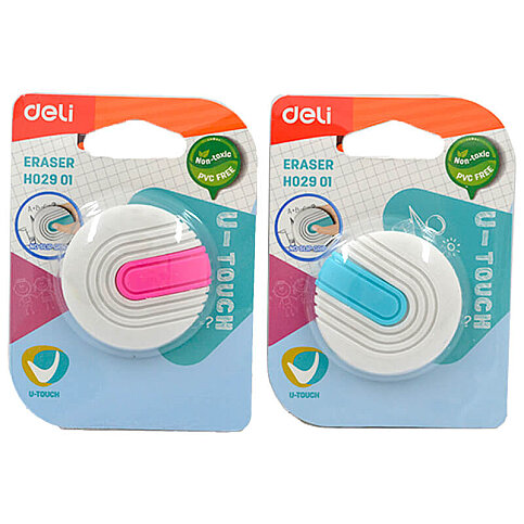 DELİ H02901 YUVARLAK SİLGİ 1Lİ BLİSTER - 1
