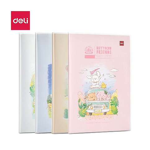 Deli N308 Eva Kapaklı Defter Heyyoooo Forest Çizgili 96Yp (100161078) - 1
