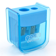 Deli R00500 Neon Çift Bıçaklı Kalemtraş - 1