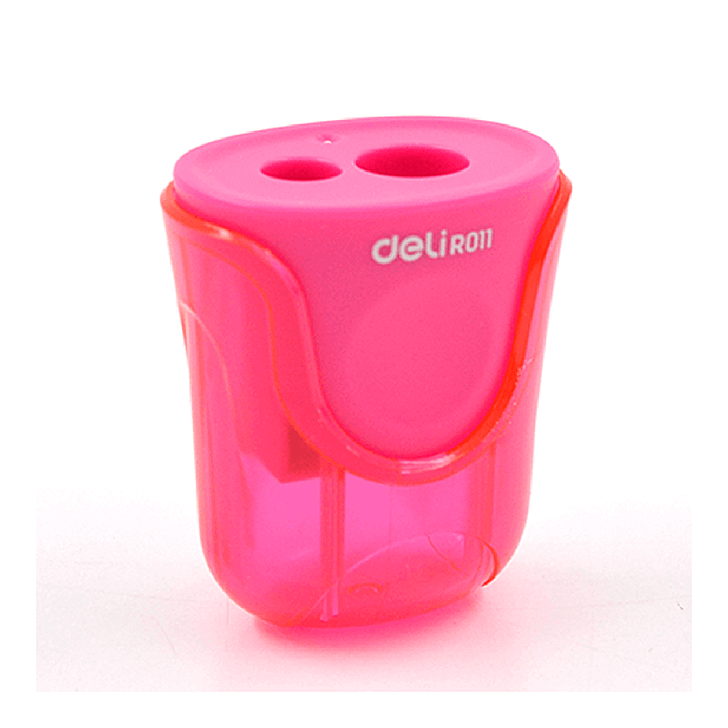 DELİ R01100 RENKLİ ÇİFT BIÇAKLI KALEMTRAŞ