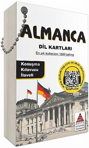 DELTA KÜLTÜR YAYINEVİ ALMANCA DİL KARTI - 1