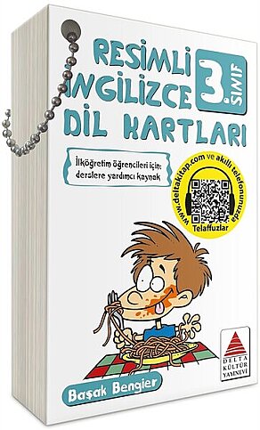 DELTA KÜLTÜR YAYINEVİ 3.SINIF RESİMLİ İNGİLİZCE DİL KARTLARI - 1