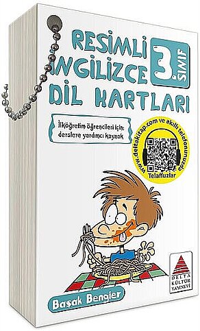 DELTA KÜLTÜR YAYINEVİ 3.SINIF RESİMLİ İNGİLİZCE DİL KARTLARI - 1