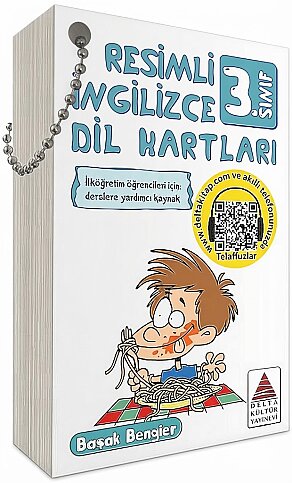 DELTA KÜLTÜR YAYINEVİ 3.SINIF RESİMLİ İNGİLİZCE DİL KARTLARI - 2