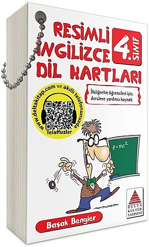 DELTA KÜLTÜR YAYINEVİ 4.SINIF RESİMLİ İNGİLİZCE DİL KARTLARI - 1