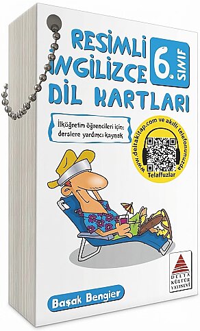 DELTA KÜLTÜR YAYINEVİ 6.SINIF RESİMLİ İNGİLİZCE DİL KARTLARI - 1