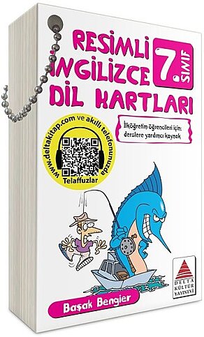 DELTA KÜLTÜR YAYINEVİ 7.SINIF RESİMLİ İNGİLİZCE DİL KARTLARI - 1