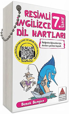 DELTA KÜLTÜR YAYINEVİ 7.SINIF RESİMLİ İNGİLİZCE DİL KARTLARI - 1