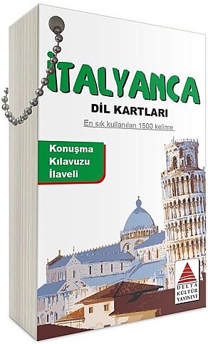 DELTA KÜLTÜR YAYINEVİ İTALYANCA DİL KARTLARI - 1