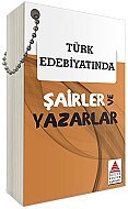 DELTA KÜLTÜR YAYINEVİ TÜRK EDEBİYATINDA ŞAİRLER VE YAZARLAR KARTLARI-TUFAN ŞAHİN - DELTA KÜLTÜR YAYINEVİ
