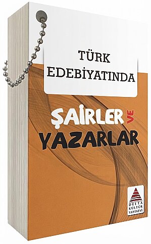 DELTA KÜLTÜR YAYINEVİ TÜRK EDEBİYATINDA ŞAİRLER VE YAZARLAR KARTLARI-TUFAN ŞAHİN - 1