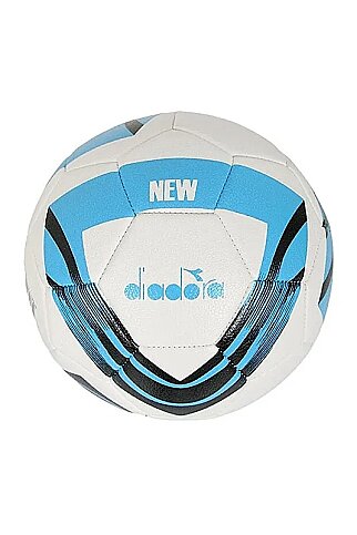 DİADORA 4060226 NEW FUTBOL TOPU BEYAZ SİYAH MAVİ NO:5 - 1