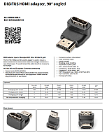 Digitus Ak-330502-000-S Hdmi L Adaptör (Erkek Dişi) - 2