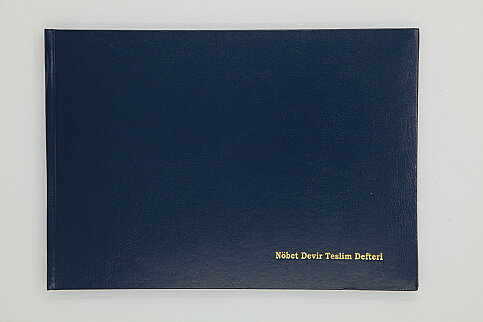 DİLMAN NÖBET DEVİR TESLİM DEFTERİ 22x32 96 YAPRAK (5360) - 1