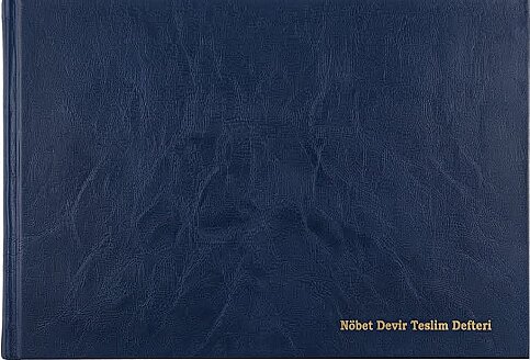DİLMAN NÖBET DEVİR TESLİM DEFTERİ 22x32 96 YAPRAK (5360) - 1