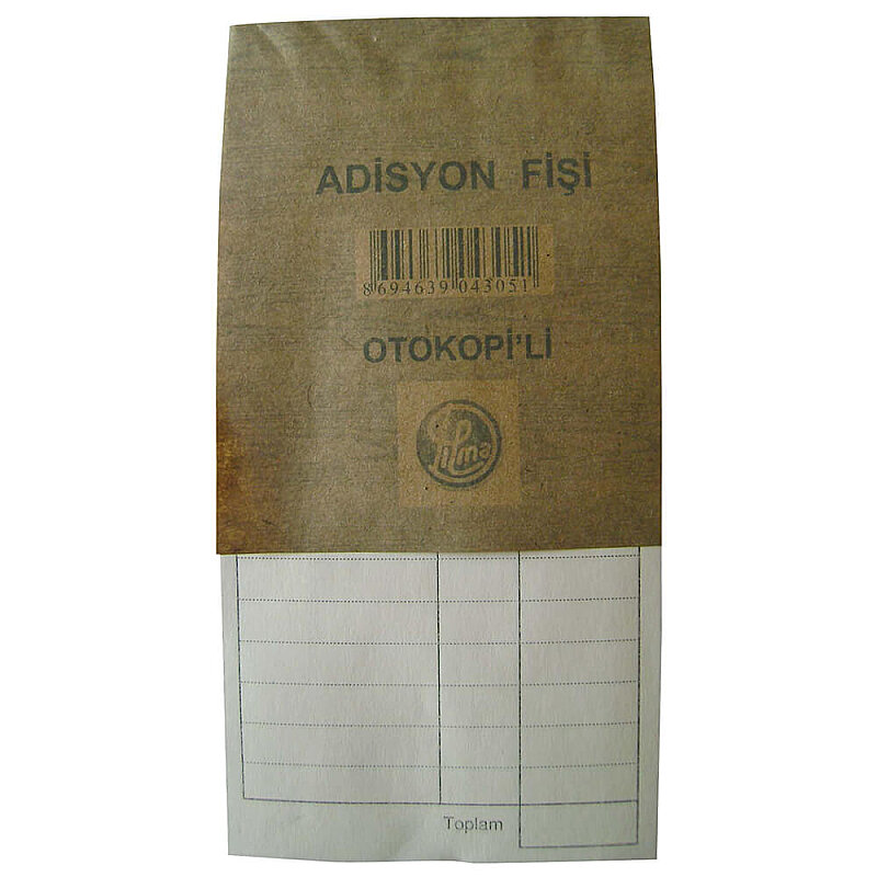 DİLMAN ADİSYON FİŞİ OTOKOPİLİ (4305)