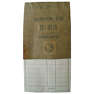 DİLMAN ADİSYON FİŞİ OTOKOPİLİ (4305) - DİLMAN