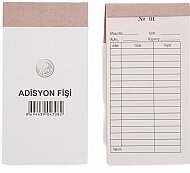 DİLMAN ADİSYON FİŞİ YENİ (4308) - DİLMAN
