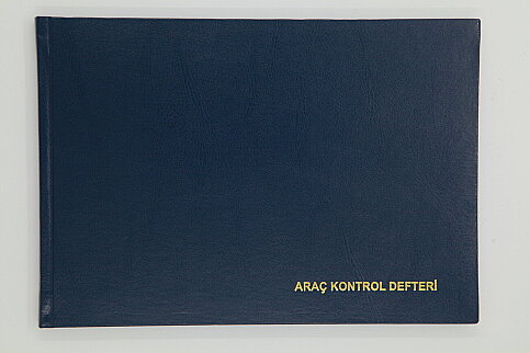 DİLMAN ARAÇ KONTROL KAYIT DEFTERİ 20x28.5 96 YAPRAK (CİLTLİ) (5189) - 1