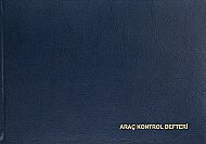 DİLMAN ARAÇ KONTROL KAYIT DEFTERİ 20x28.5 96 YAPRAK (CİLTLİ) (5189) - DİLMAN