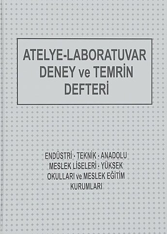 DİLMAN ATELYE LABORATUAR DENEY TEMRİN DEFTERİ 40 YAPRAK KARTON KAPAK (5337) - 1