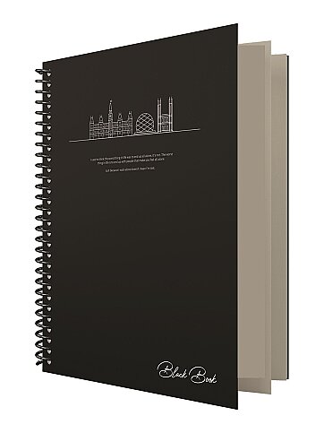Dilman Blackbook Spiralli Defter 16x22 Kareli 80 Yaprak Dik (6618) - 1