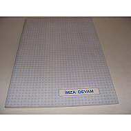 DİLMAN İMZA DEVAM DEFTERİ 22.5x32 96 YAPRAK (50271)(CİLTLİ) - DİLMAN