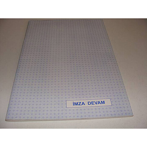 DİLMAN İMZA DEVAM DEFTERİ 22.5x32 96 YAPRAK (50271)(CİLTLİ) - 1