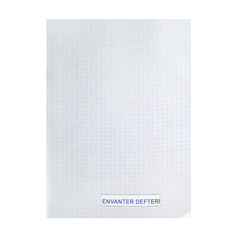 DİLMAN ENVANTER DEFTERİ NUMARALI 19.5x27 24 YAPRAK (7206)