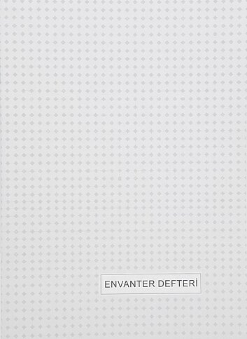 DİLMAN ENVANTER DEFTERİ NUMARALI 19.5x27 24 YAPRAK (7206) - 1