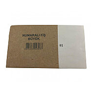 DİLMAN BÜYÜK BOY NUMARALI FİŞ (4303) - DİLMAN