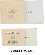 DİLMAN BÜYÜK BOY NUMARALI FİŞ (4303) - DİLMAN