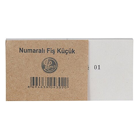 DİLMAN KÜÇÜK BOY NUMARALI FİŞ (4302) - 1
