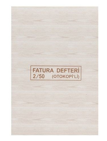 DİLMAN FATURA 2x50 2 NÜSHA OTOKOPİLİ