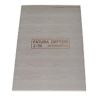 DİLMAN FATURA 2x50 2 NÜSHA OTOKOPİLİ (4115) - DİLMAN