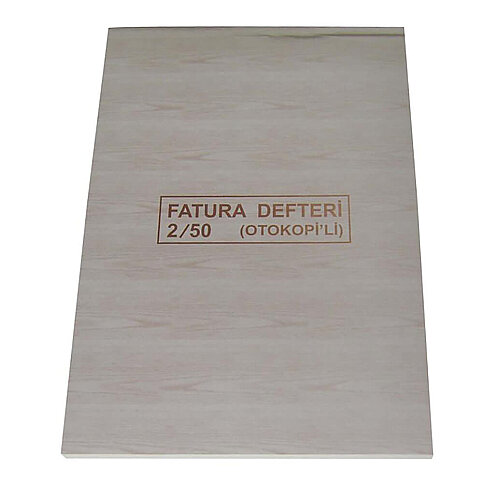 DİLMAN FATURA 2x50 2 NÜSHA OTOKOPİLİ (4115) - 1