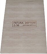 DİLMAN FATURA DEFTERİ 2x50 3 NÜSHA (4122) - DİLMAN