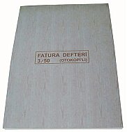DİLMAN FATURA 3x50 3 NÜSHA OTOKOPİLİ (4123) - DİLMAN