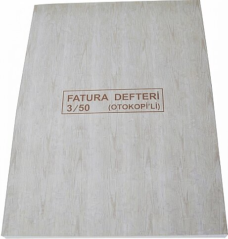 DİLMAN FATURA DEFTERİ 3x50 3 NÜSHA OTOKOPİLİ (4123) - 1