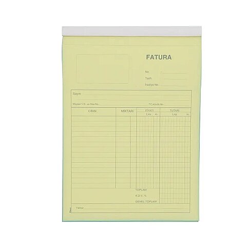 DİLMAN FATURA 3x50 3 NÜSHA (4117) - 2