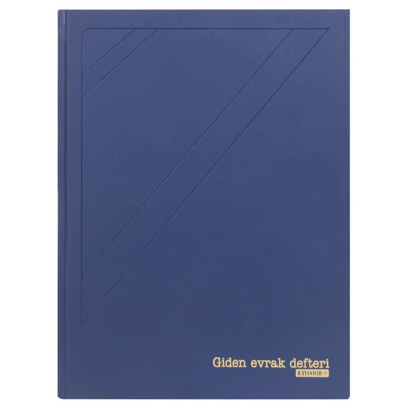 DİLMAN GİDEN EVRAK DEFTERİ 192 YAPRAK (CİLTLİ)