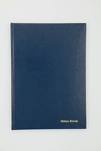 DİLMAN GİDEN EVRAK DEFTERİ 22.5x32 96 YAPRAK (CİLTLİ) (5022) - 1