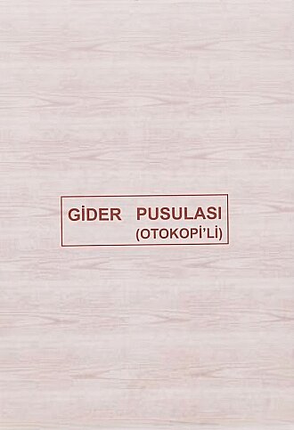 DİLMAN GİDER PUSULASI 2x50 2 NÜSHA (4016) - 1