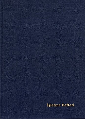 DİLMAN İŞLETME DEFTERİ 20x28 96 YAPRAK (CİLTLİ) (7105) - 1