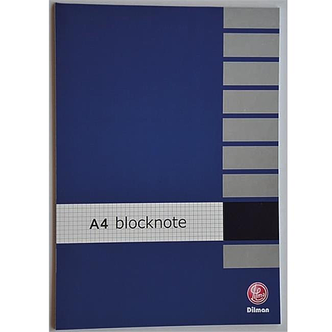 DİLMAN KAPAKLI BLOKNOT A4 KARELİ 40 YAPRAK (2101) - 1