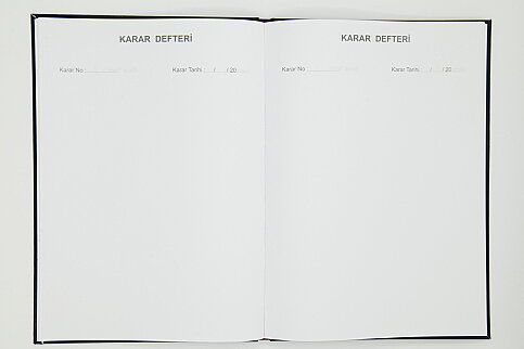 DİLMAN KARAR DEFTERİ 22.5x32 192 YAPRAK (CİLTLİ) (5033) - 2