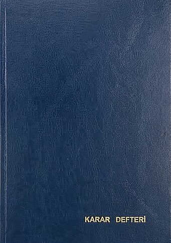 DİLMAN KARAR DEFTERİ 22.5x32 192 YAPRAK (CİLTLİ) (5033) - 1