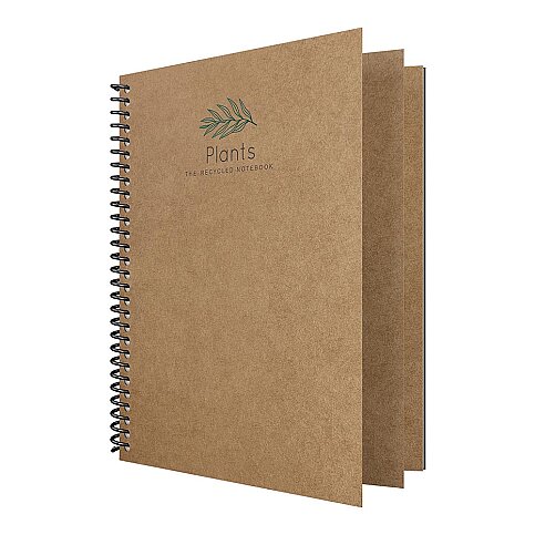 Dilman Kraft Book Spiralli Defter A4 Düz 50 Yaprak (2155) - 1
