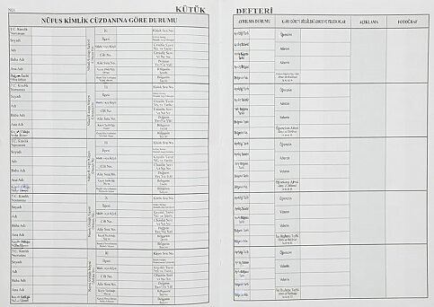 DİLMAN KÜTÜK DEFTERİ 96 YAPRAK (CİLTLİ) (5395) - 2