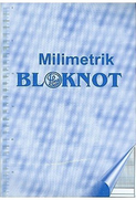 Dilman Milimetrik Bloknot A4 Mavi (1103) - DİLMAN